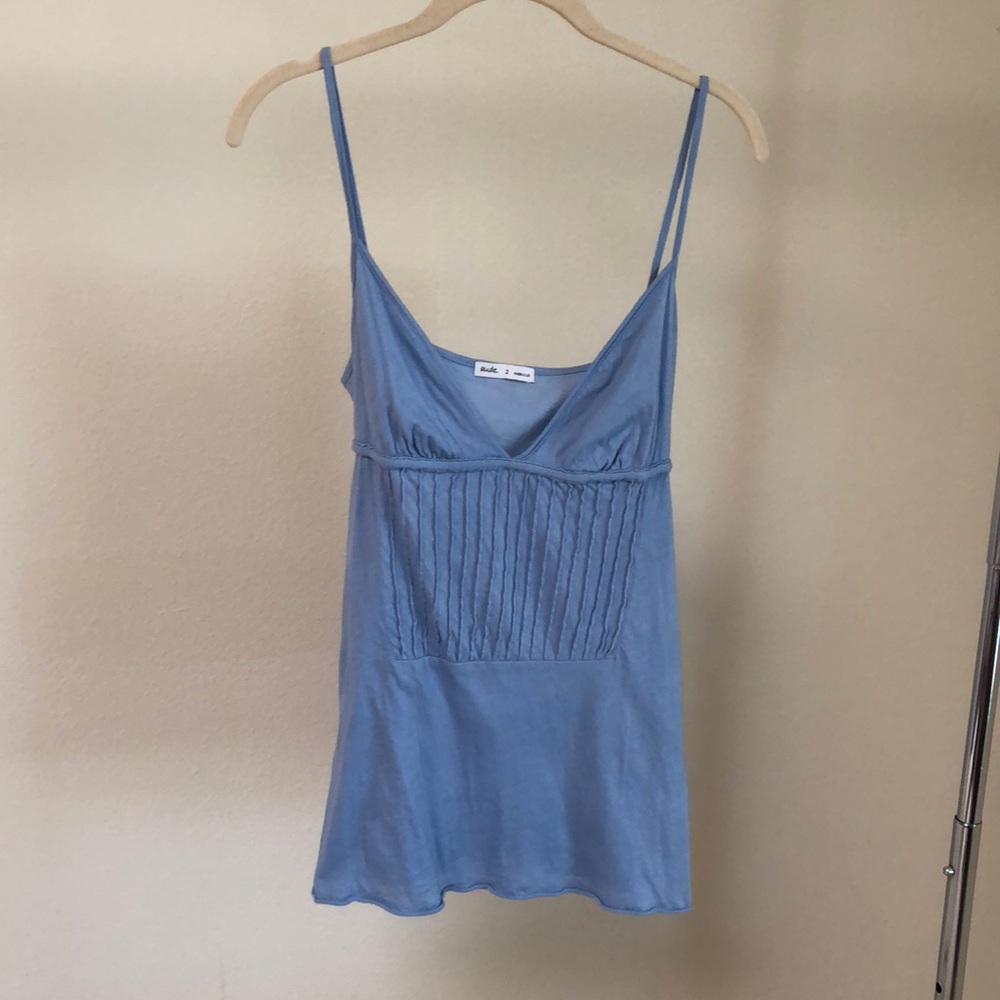 Aude baby blue camisole